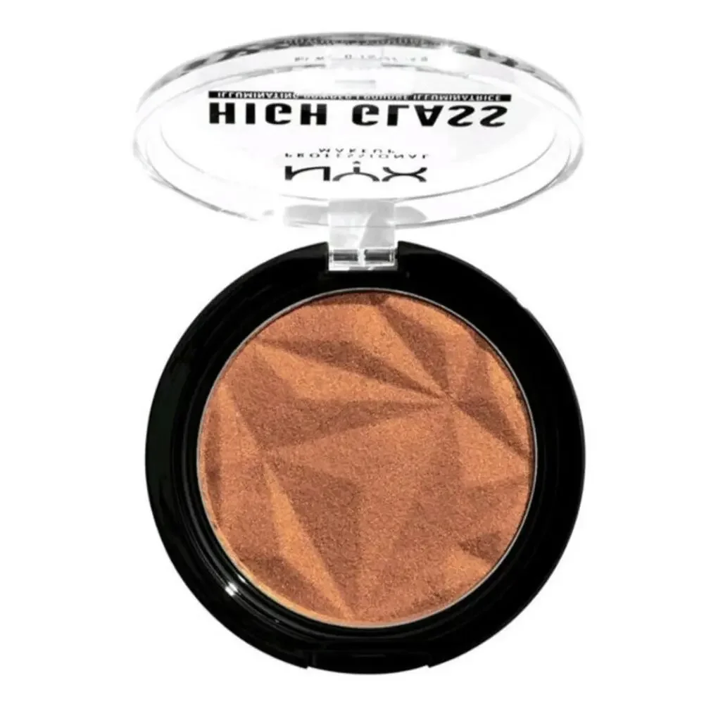 NYX Professional Makeup High Glass Illuminating Powder Puder Golden Hour New